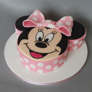 1.5 Minnie Mouse Birthday Cake 